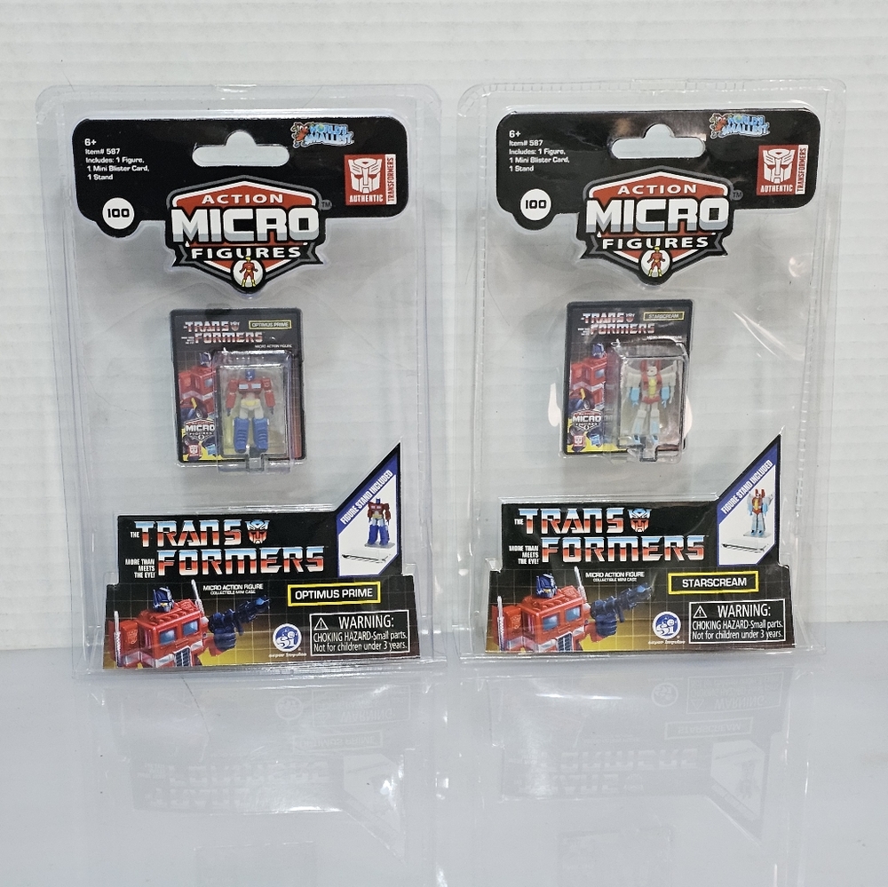 Transformers micro action figures